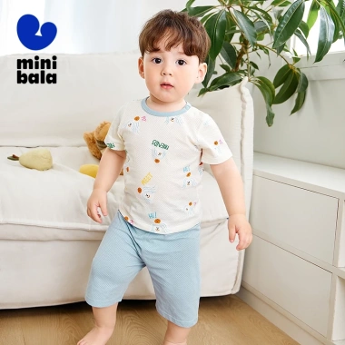Bộ đồ ngủ trẻ em thoáng khí, thân thiện da, ấm bụng Unisex - Giá chỉ 355.320 VND 4