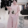Bộ đồ nhà nữ sọc ngang tay, quần rộng in Mickey – Tiểu thư dễ thương giá 259k 2