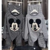 Bộ đồ nhà nữ sọc ngang tay, quần rộng in Mickey – Tiểu thư dễ thương giá 259k 9