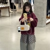 Bộ đồ nỉ hoạt hình Hàn Quốc cho bé, top dài tay + sweatpants thời trang mùa thu, giảm còn 230.871₫ 9