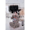 Bộ Đồ Nữ Áo Thun Kẻ Ngang PoPePy Cute Mix Ren Freesize - Siêu Đẹp Giá 229k 5