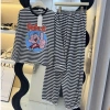 Bộ Đồ Nữ Áo Thun Kẻ Ngang PoPePy Cute Mix Ren Freesize - Siêu Đẹp Giá 229k 9