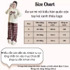 Bộ đồ nữ cotton nơ mix, quần kẻ ống xuông siêu thời trang - SaYa Shop hcom3.510, chỉ 269k 8