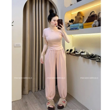 Bộ đồ nữ mặc nhà sang chảnh mẫu mới hh242 - Sét nỉ ôm phom siêu xinh, giảm giá 370k
