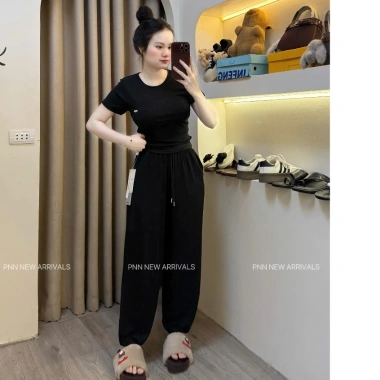 Bộ đồ nữ mặc nhà sang chảnh mẫu mới hh242 - Sét nỉ ôm phom siêu xinh, giảm giá 370k 4 Bộ đồ nữ mặc nhà sang chảnh mẫu mới hh242 - Sét nỉ ôm phom siêu xinh, giảm giá 370k 4