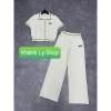 Bộ đồ nữ set thể thao kéo khoá tay cộc, quần suông vải UMI, ML-XL, 589.000₫ - Khánh Ly Shop 4
