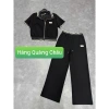 Bộ đồ nữ set thể thao kéo khoá tay cộc, quần suông vải UMI, ML-XL, 589.000₫ - Khánh Ly Shop 7