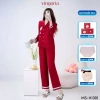 Bộ đồ pijama lụa nữ VINGO VINGORIA tay dài mùa thu - Giá 575.000đ