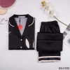 Bộ đồ pijama lụa nữ VINGO VINGORIA tay dài mùa thu - Giá 575.000đ 9