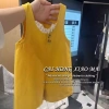 Bộ đồ quần short một mảnh bé gái mùa xuân phong cách Hàn Quốc dễ thương áo yếm thời trang hai mảnh 7