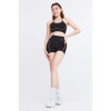 Bộ Đồ Tập Gym Yoga Nữ UNIQ Cool Peel Áo Viền Trắng Dây Chéo Chữ V Ngược và Quần Legging Đùi Thon Gọn 10