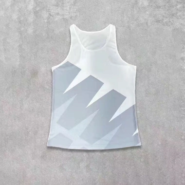 Bộ đồ tập thể thao nam áo vest không tay, chạy marathon, khô nhanh, nhiều màu sắc, thiết kế chữ I