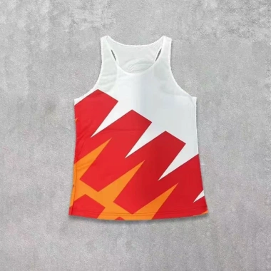 Bộ đồ tập thể thao nam áo vest không tay, chạy marathon, khô nhanh, nhiều màu sắc, thiết kế chữ I