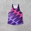 Bộ đồ tập thể thao nam áo vest không tay, chạy marathon, khô nhanh, nhiều màu sắc, thiết kế chữ I 7