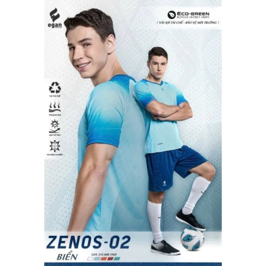 Bộ Đồ Thể Thao Đá Bóng CP Egan Zenos 02 - Áo Thoáng Khí, Mát Mẻ, Thấm Hút Mồ Hôi - 216k 7