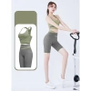 Bộ đồ thể thao nữ ngắn co giãn, ôm nâng mông, thấm hút mồ hôi, siêu thoải mái - Set tập gym yoga tại nhà, giảm giá Shop 305k đặc biệt 5