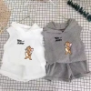 Bộ Đồ Thời Trang Hàn Quốc Dopamine Cho Bé – Mũ Trùm Đầu, Hoạt Hình, Phù Hợp Bé Trai & Bé Gái, Giá 96.763₫