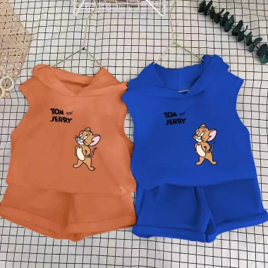 Bộ Đồ Thời Trang Hàn Quốc Dopamine Cho Bé – Mũ Trùm Đầu, Hoạt Hình, Phù Hợp Bé Trai & Bé Gái, Giá 96.763₫ 2 Bộ Đồ Thời Trang Hàn Quốc Dopamine Cho Bé – Mũ Trùm Đầu, Hoạt Hình, Phù Hợp Bé Trai & Bé Gái, Giá 96.763₫ 2