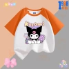 Bộ đồ thun bé gái Kuromi & Mylody - Áo cotton + quần thun 15‑40kg, giảm còn 90.000₫ 7