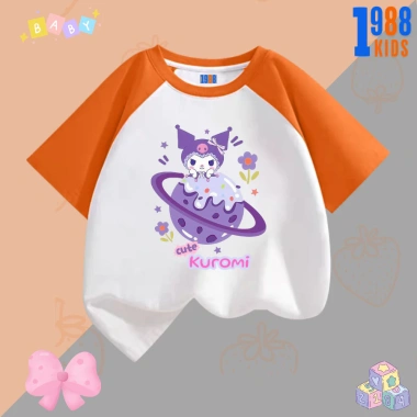 Bộ đồ thun bé gái Kuromi & Mylody - Áo cotton + quần thun 15‑40kg, giảm còn 90.000₫ 8