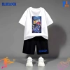 Bộ đồ thun Bé trai Anime Blue Lock - cotton xịn, siêu ngầu, thoáng mát, thích bóng đá 3