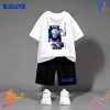 Bộ đồ thun Bé trai Anime Blue Lock - cotton xịn, siêu ngầu, thoáng mát, thích bóng đá 4