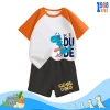 Bộ đồ thun bé trai in khủng long vui nhộn, cộc tay size 15-40kg, cotton 4 chiều thấm mồ hôi, giá 169.000 đồng 5
