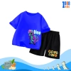 Bộ đồ thun bé trai in khủng long vui nhộn, cộc tay size 15-40kg, cotton 4 chiều thấm mồ hôi, giá 169.000 đồng 8