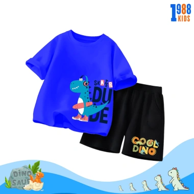 Bộ đồ thun bé trai in khủng long vui nhộn, cộc tay size 15-40kg, cotton 4 chiều thấm mồ hôi, giá 169.000 đồng 9 Bộ đồ thun bé trai in khủng long vui nhộn, cộc tay size 15-40kg, cotton 4 chiều thấm mồ hôi, giá 169.000 đồng 9