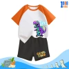 Bộ đồ thun bé trai in khủng long vui nhộn, cộc tay size 15-40kg, cotton 4 chiều thấm mồ hôi, giá 169.000 đồng 10