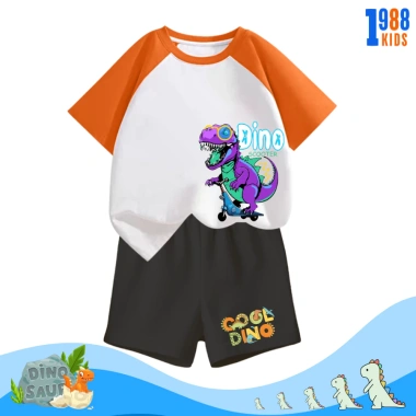 Bộ đồ thun bé trai in khủng long vui nhộn, cộc tay size 15-40kg, cotton 4 chiều thấm mồ hôi, giá 169.000 đồng 10 Bộ đồ thun bé trai in khủng long vui nhộn, cộc tay size 15-40kg, cotton 4 chiều thấm mồ hôi, giá 169.000 đồng 10