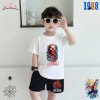 Bộ đồ thun bé trai Spiderman cộc tay trắng đen cotton - Siêu cool, giá chỉ 169k 7