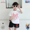 Bộ đồ thun bé trai Spiderman cộc tay trắng đen cotton - Siêu cool, giá chỉ 169k 10
