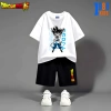 Bộ Đồ Thun Cao Cấp Bé Trai Mát Cotton - In Songoku Anime 7 Ngọc Rồng Mã 08 - Giá 169k