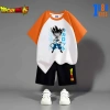 Bộ Đồ Thun Cao Cấp Bé Trai Mát Cotton - In Songoku Anime 7 Ngọc Rồng Mã 08 - Giá 169k 5