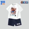 Bộ Đồ Thun Cộc Tay Bé Trai One Piece In Nhiều Hình - Nhiều Màu, Giá 169k Mã 05 10