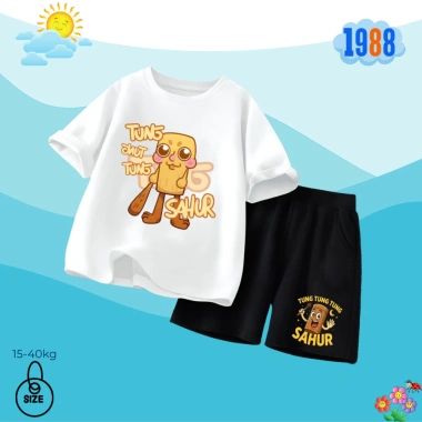 Bộ đồ thun cotton bé yêu - Hottrend meme Tung tung tung, Brainrot, Tralala, họa tiết đang yêu - 179.000₫ 10