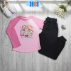 Bộ đồ thun dài tay Bé gái 1.988 In Labubu Merry Christmas - Nhiều màu, giá 192k