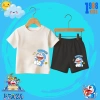 Bộ đồ thun Doreamon 1.988kids - Quần sáo cộc cho bé trai và bé gái 15-40kg, đa màu, giảm giá 169k 5