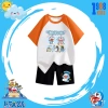 Bộ đồ thun Doreamon 1.988kids - Quần sáo cộc cho bé trai và bé gái 15-40kg, đa màu, giảm giá 169k 9