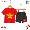 Bộ đồ thun in hình Việt Nam, Cờ 2/9, cotton xịn co giãn 4 chiều cho bé trai, bé gái - Giá ưu đãi 169k