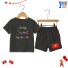 Bộ đồ thun in hình Việt Nam, Cờ 2/9, cotton xịn co giãn 4 chiều cho bé trai, bé gái - Giá ưu đãi 169k 6