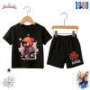 Bộ đồ thun spiderman bé trai cotton co giãn 4 chiều, cộc tay họa tiết người nhện - Giá ưu đãi 169.000 VND 5