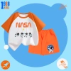 Bộ đồ thun trẻ em 1.988kids phi hành gia Nasa, cộc thun cotton cho bé trai, bé gái - Giảm còn 169k 5