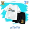 Bộ đồ thun trẻ em cotton co giãn – Thiết kế tung tung, Italian Brainrot, Tralala, giảm còn 169k 4