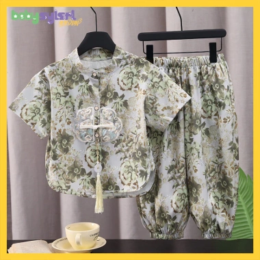 Bộ đồ trẻ em 11-45kg hai mảnh cổ điển - Thời trang mới, giá ưu đãi 167.778₫