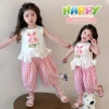 Bộ đồ trẻ em bé gái tay ngắn mùa hè - Phong cách mới, giá ưu đãi 120,960₫ 3