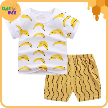 Bộ Đồ Trẻ Em Cotton Mềm Mại, Thoáng Mát 6 Tháng 6 Tuổi Giá Ưu Đãi 58.500₫