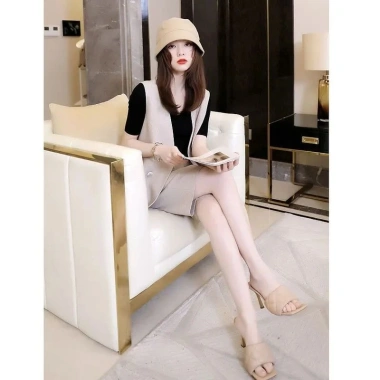 Bộ Đồ Vest Ba Món Phong Cách Phương Tây Nữ - Thời Trang Mùa Hè Giá Ưu Đãi 293k 6 Bộ Đồ Vest Ba Món Phong Cách Phương Tây Nữ - Thời Trang Mùa Hè Giá Ưu Đãi 293k 6