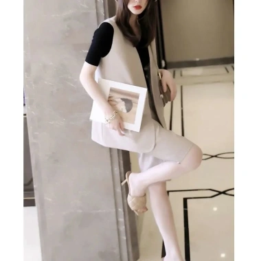 Bộ Đồ Vest Ba Món Phong Cách Phương Tây Nữ - Thời Trang Mùa Hè Giá Ưu Đãi 293k 7 Bộ Đồ Vest Ba Món Phong Cách Phương Tây Nữ - Thời Trang Mùa Hè Giá Ưu Đãi 293k 7
